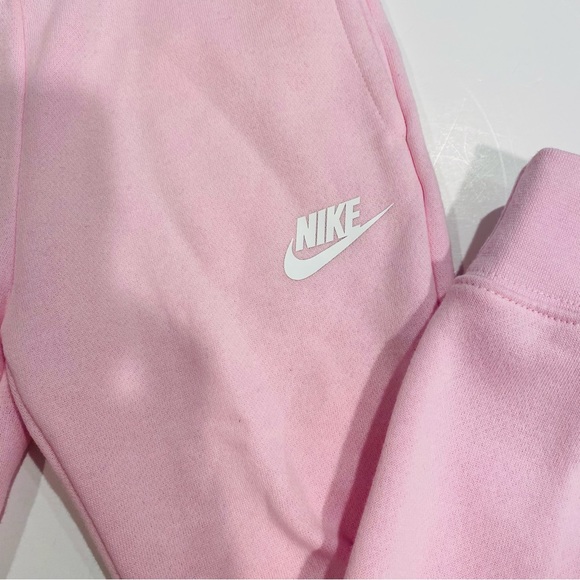 NIKE Youth Girls' Club Fleece Jogger Pink Size 6X 361255-A9Y - Picture 8 of 11